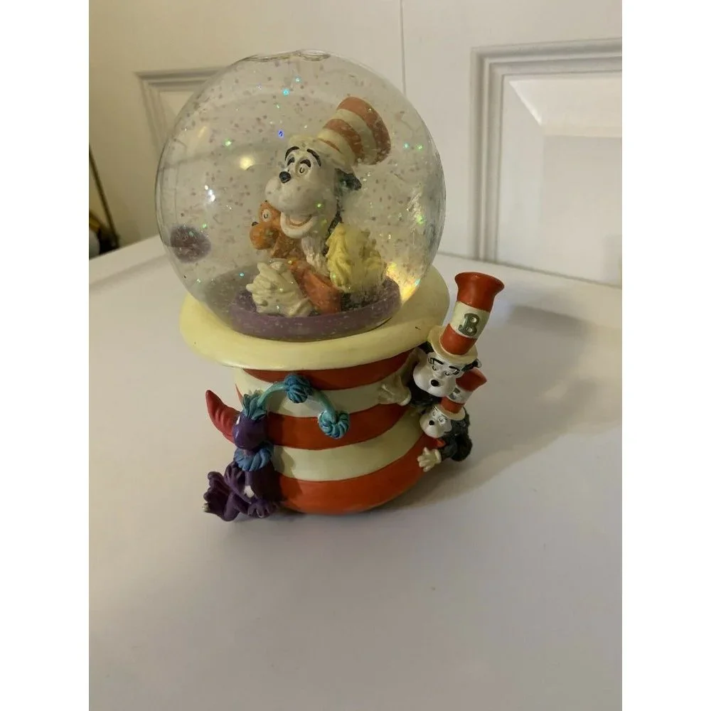 Dr. Seuss The Cat in the Hat‎ Snowglobe musical that’s what friends are f…